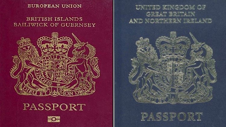 El pasaporte británico cambió su diseño para retirar la mención a la Unión Europea