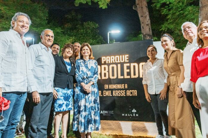 Grupo Mallén y la Alcaldía del Distrito Nacional inauguran Parque La Arboleda
