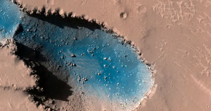 Hallaron una zona volcánica en Marte del tamaño de Europa
