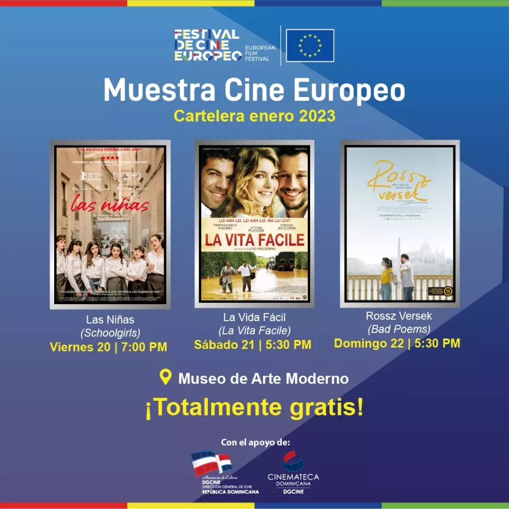 Cartelera Eurocine Ene 2023
