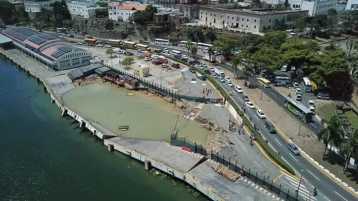 Autoridad Portuaria investiga causas desplome parcial muelle San Diego