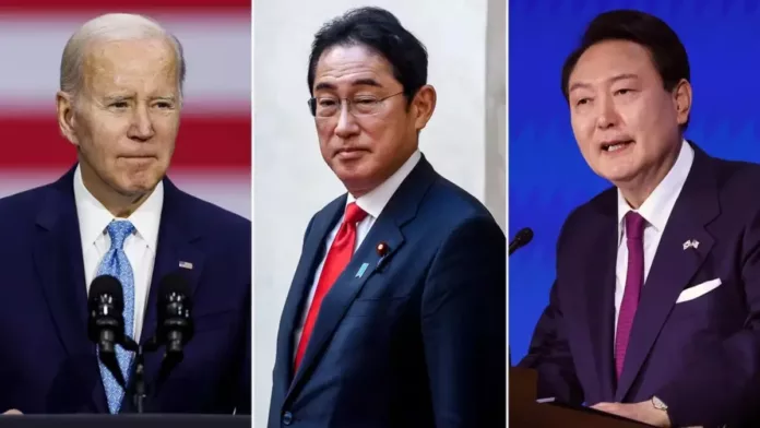 Biden recibirá a los líderes de Corea del Sur y Japón