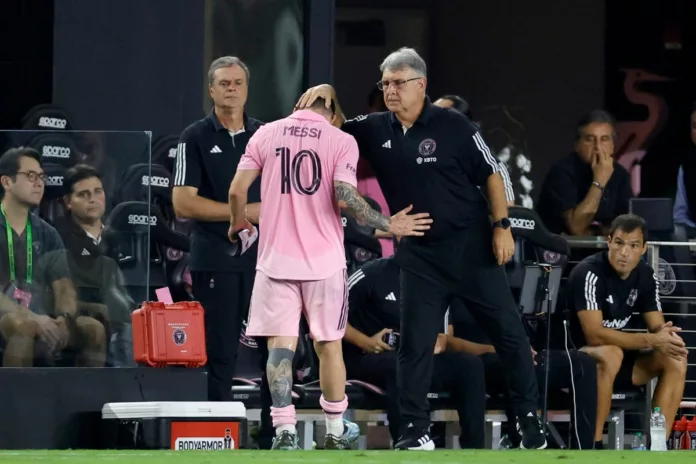 Lesión de Messi encendió las alarmas en Inter Miami