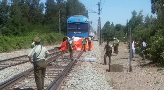 Accidente con tren en Chile dejó seis muertos