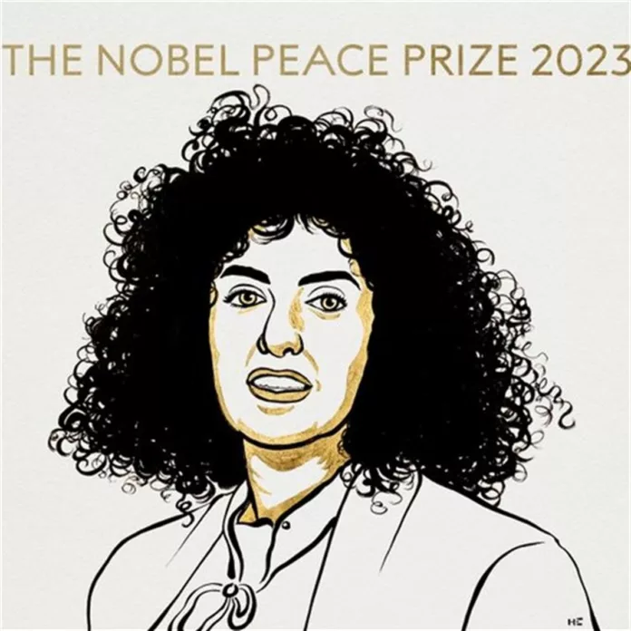 El premio Nobel de la Paz fue otorgado a Narges Mohammadi