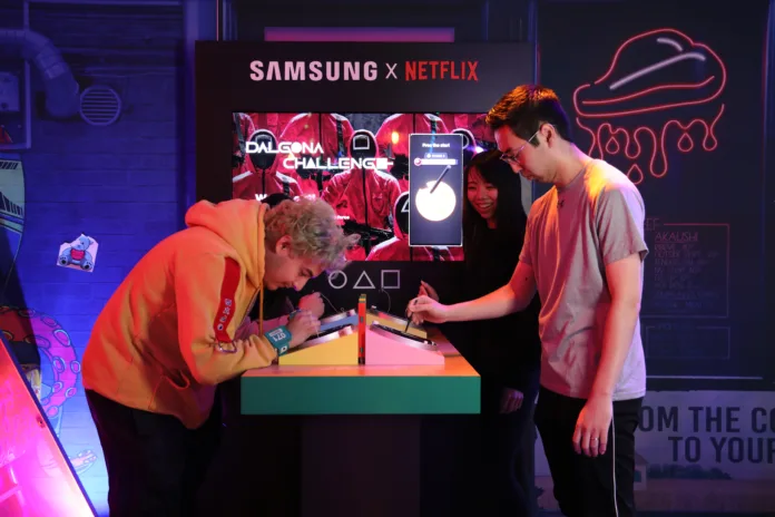 Samsung y Netflix se unen para dar vida al universo de 'El juego del calamar'